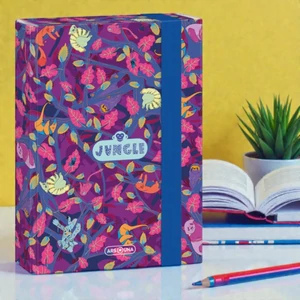 Ars Una A5 Füzetbox 23' Jungle 50862597 prémium minőség