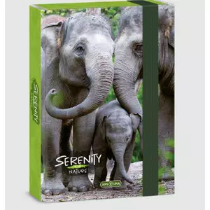 Füzetbox A5 Ars Una Serenity-elephant (5333) 23 50863334 prémium