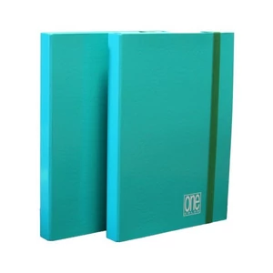 Füzetbox Blasetti A4 One Color (3cm) zöld  5739