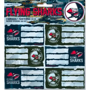 Füzetcímke 1 Ars Una 3x6db Flying Shark csomagolt Ars Una kollekció