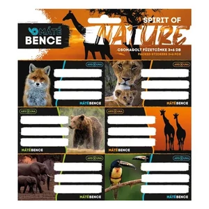 Füzetcímke Ars Una 3x6db 24'' Spirit of Nature 53834225 Öntapadós - egy csomagban külön
