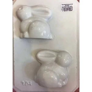 Gipszkiöntő forma normál - 3D Nyuszi