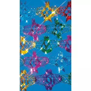 Girland Party fólia csillogó színes 30cmx16m R1817