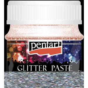 Glitterpaszta 50ml Pentart ezüst
