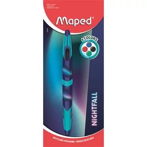 Golyóstoll 0,5mm Maped kétvégű, Nightfall, 4 szín IMA229444