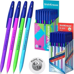 Golyóstoll kék kupakos R-301 Neon