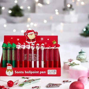 Golyóstoll kék Marry Christmas Kistályok M-9067