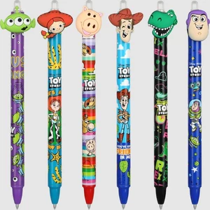 Golyóstoll radírozható 0,5mm Toy Strory 6 minta kék íráskép Colorino