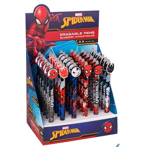 Golyóstoll radírozható Spiderman kék íráskép,