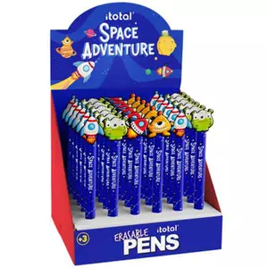 Golyóstoll Space Adventure mintás tolltest radírozható toll