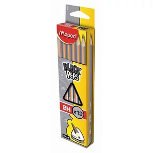 Ceruza 2H Maped Black Peps radír nélküli grafitceruza