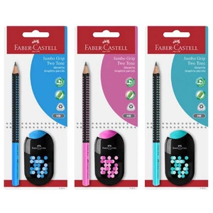 Grafitceruza szett Faber Castell,Grip Jumbo Kéttónusú HB