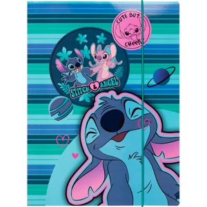 Gumis mappa A4 Stitch Colorino