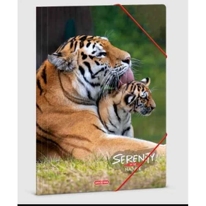 Gumis mappa A4 Ars Una Serenity-tiger (5332) 23 50213320 prémium