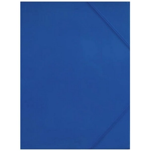 Gumismappa A4 karton 300g Office Art fényes kék