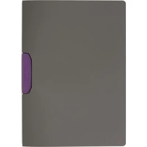 Gyorsfűző klipes A4 Durable lila DB230411