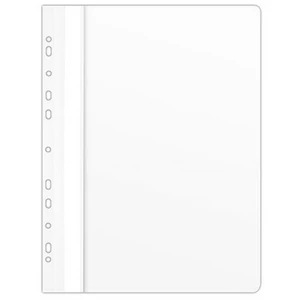 Gyorsfűző lefűzhető PVC Donau A4 fehér 10db/csomag 1704001PL-09