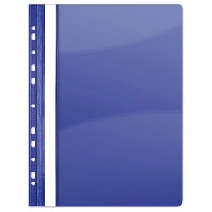 Gyorsfűző lefűzhető PVC Donau A4 sötétkék 10db/csomag D1704SK