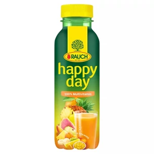 Gyümölcslé 100% 0 33l RAUCH "Happy day" Multivitamin