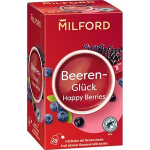 Gyümölcstea 20x2,5 g MILFORD Happy berries bogyós gyümölcs