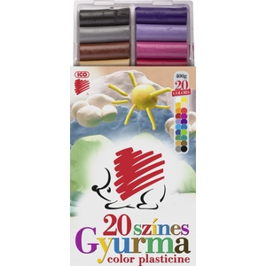 Gyurma 20-as színes Süni ICO Süni GYURMA iskolaszer- tanszer