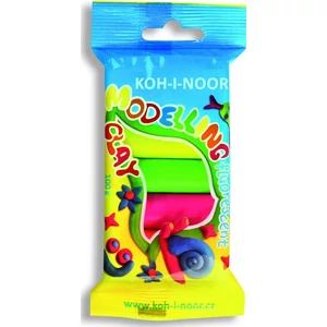 Gyurma 5-ös színes Koh-I-Noor 100g-os 5neon szín 01315 iskolaszezonos termék