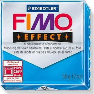 Gyurma 56 g Fimo égethető Effect áttetsző kék FM8020374