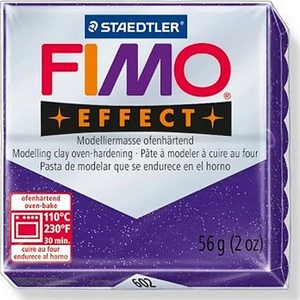 Gyurma 56 g Fimo égethető Effect csillámos bíborlila FM8020602