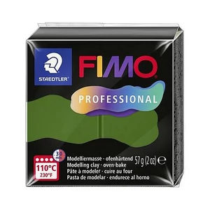 Gyurma 57g Fimo égethető, Professional, levélzöld