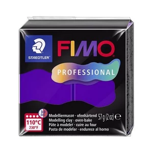 Gyurma 57g Fimo égethető, Professional, lila