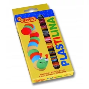 Gyurma PLASTILINA 10x15g, 10 szín 