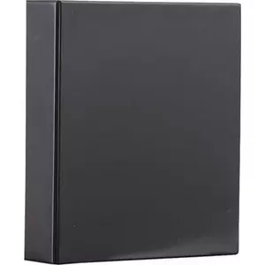 Gyűrűskönyv A4 4gy. panorámás,80mm,PVC Panta Plast fekete