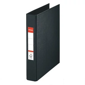 Gyűrűskönyv Esselte STANDARD A5 2 gyűrű VIVIDA fekete Esselte