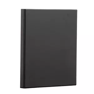 Gyűrűskönyv panorámás PANTA PLAST 4gy 55mm A4 PP/karton fekete Iratrendezés PANTA PLAST 0316-0025-01
