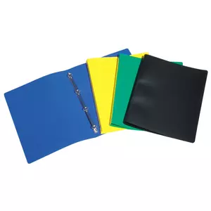 Gyűrűskönyv 2gy VIQUEL Standard 25mm A4 PP műanyag kék Iratrendezés VIQUEL 020202-08