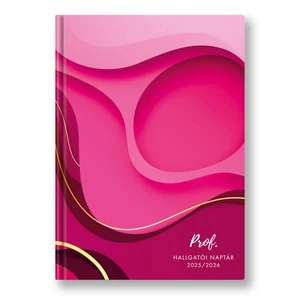 Hallgatói naptár  2026 A5 Pink TopTimer naptár kollekció 26H016J-00B