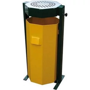 Hamutartós fém hulladéktároló 80l-es