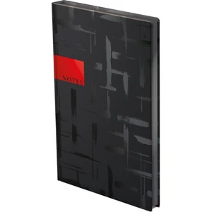 Határidőnapló 2026 N167 A5 Notes Black Square Toptimer 2026 kollekció!