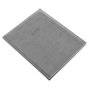 Határidőnapló A/4 2026 S heti 5212-43 BOLERO szürke Realsystem 2026 kollekció!