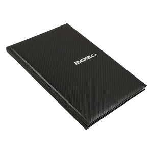 Határidőnapló B/5 2026 heti 5611-81 CARBON acél Realsystem 2026 kollekció!