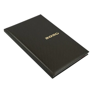 Határidőnapló B/5 2026 heti 5611-82 CARBON bronz Realsystem 2026 kollekció!