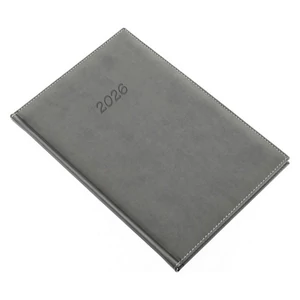 Határidőnapló B/5 2026 heti 5612-43 BOLERO szürke Realsystem 2026 kollekció!
