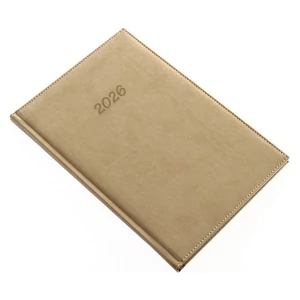 Határidőnapló B/5 2026 heti 5612-46 BOLERO drapp Realsystem 2026 kollekció!