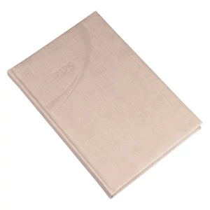 Határidőnapló B/5 2026 heti 5631-07 Fashion drapp Realsystem 2026 kollekció!