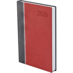 Határidőnapló Groovy 2026 G021 A5 Napi Antr-Ezü-Bord Toptimer 2026 kollekció!