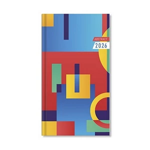 Határidőnapló Period 2026 Abstract Zsebnaptár álló Geo papír P4114-4544