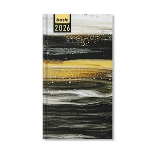 Határidőnapló Period 2026 Basic Zsebnaptár álló Layers papír P4114-4548