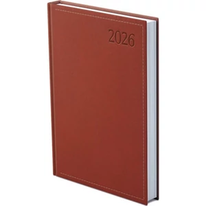 Határidőnapló Traditional 2026 T021 A5 Napi Bordó Toptaimer 2026 kollekció!