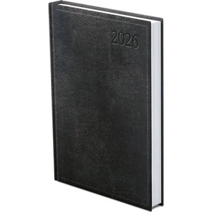 Határidőnapló Traditional 2026 T021 A5 Napi Fekete Toptaimer 2026 kollekció!
