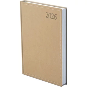 Határidőnapló Traditional 2026 T022 B6 Napi Bézs Toptaimer 2026 kollekció!